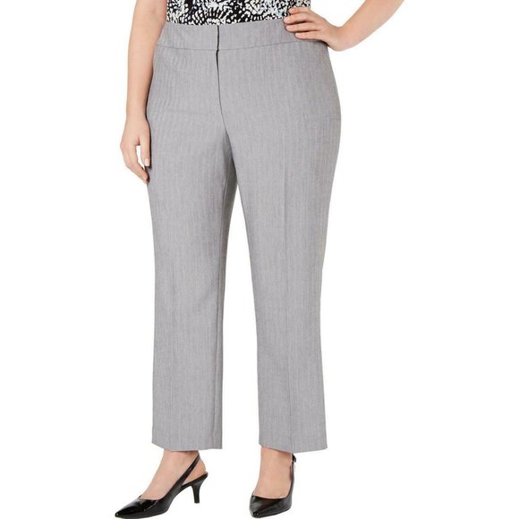 Kasper Pants - NWT KASPER WOMEN'S HERRINGBONE SLIM PANTS CASU
